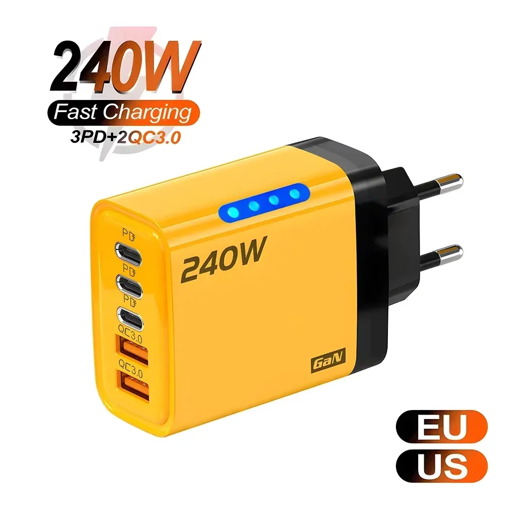 USB C Charger 5 in 1 Fast Charging